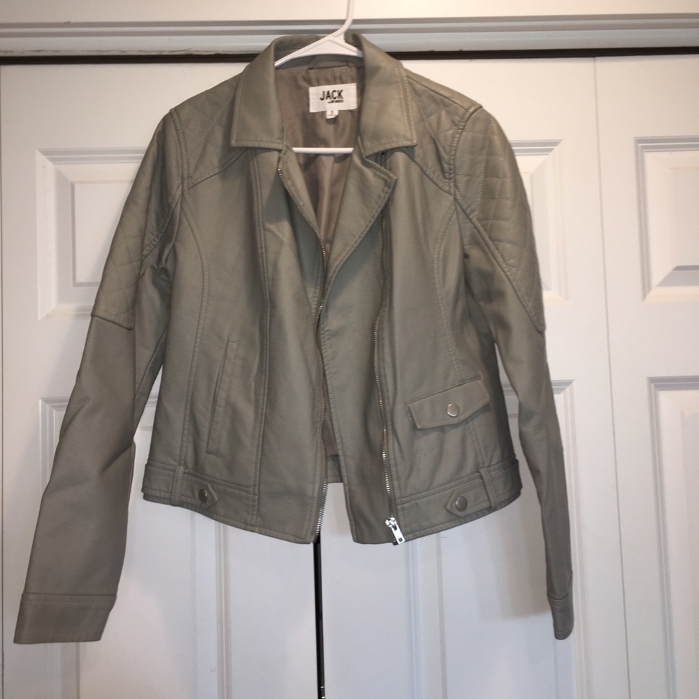 Leather jacket